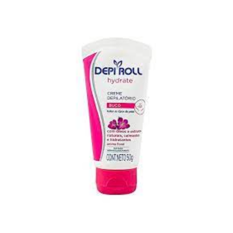 Creme Depilatório Corporal Depi Roll Floral 100g