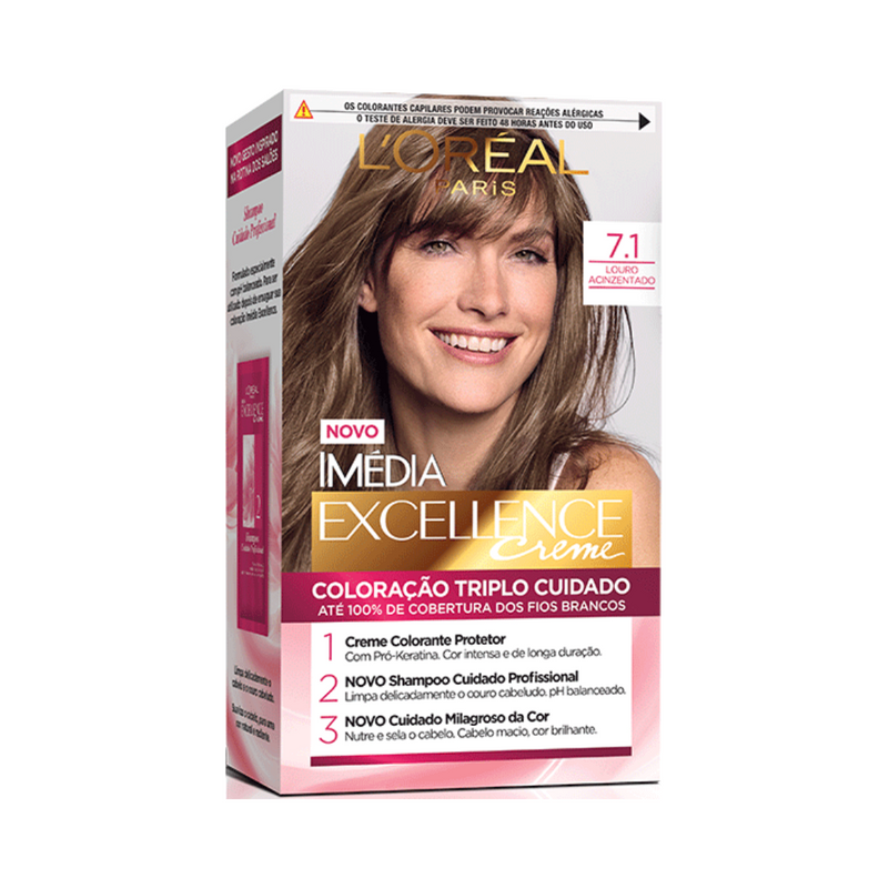 Imedia Excellence 7.1 Louro Acinzentado