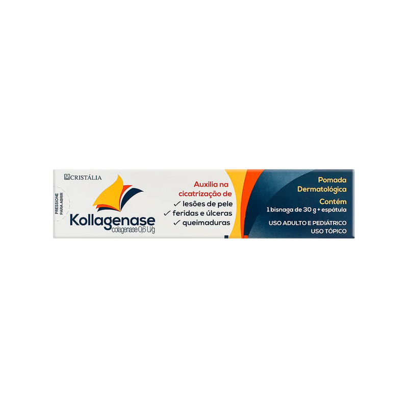 KOLLAGENASE 0,6U/G POMADA DERMATOLÓGICA 30G