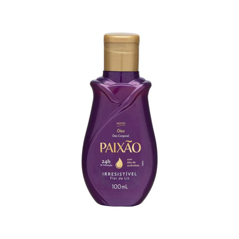 Óleo Corporal Paixão Irresistível Flor de Lis com ação desodorante 100ml