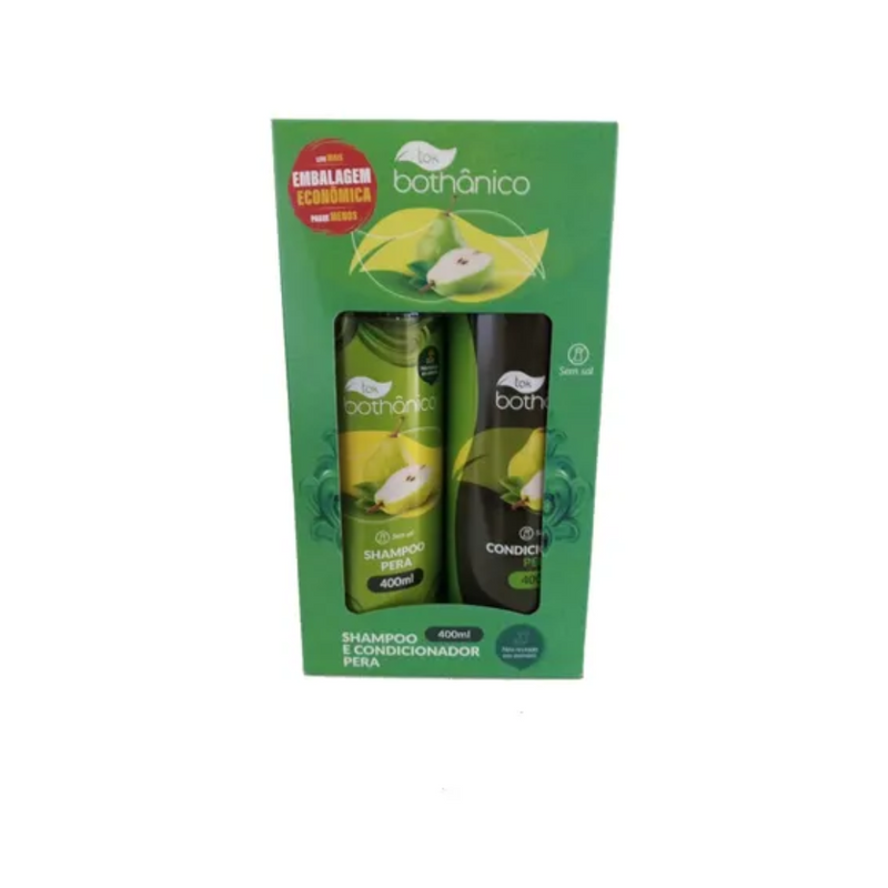 Kit Shampoo + Condicionador Tok Bothânico Pera 400ml