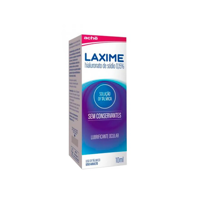 Colírio Laxime 0,15% 10ml