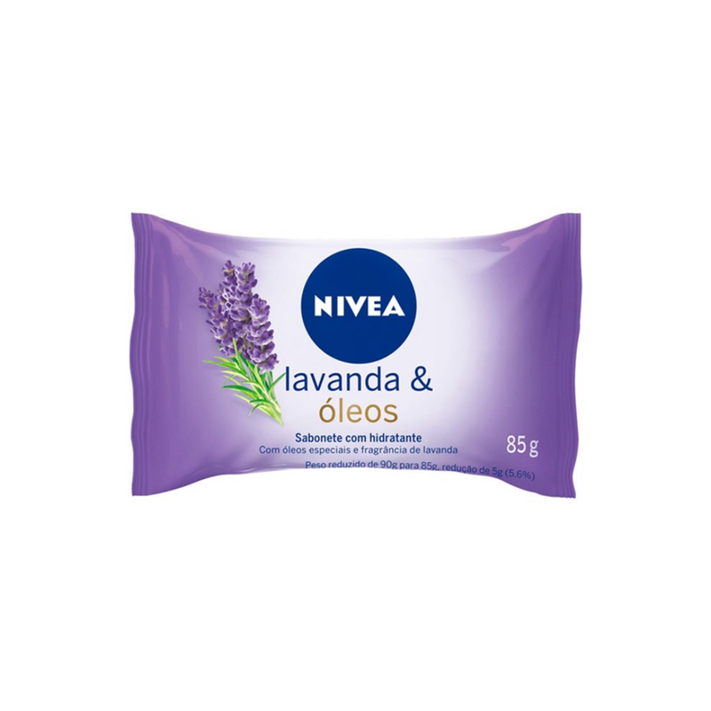 Sabonete em Barra Nivea Lavanda & Óleos 85g