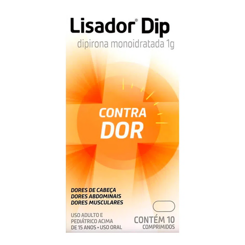 Lisador Dip 1g 10 Comprimidos