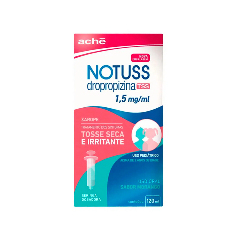 Notuss TSS 1,5mg/mL Aché Xarope 120ml
