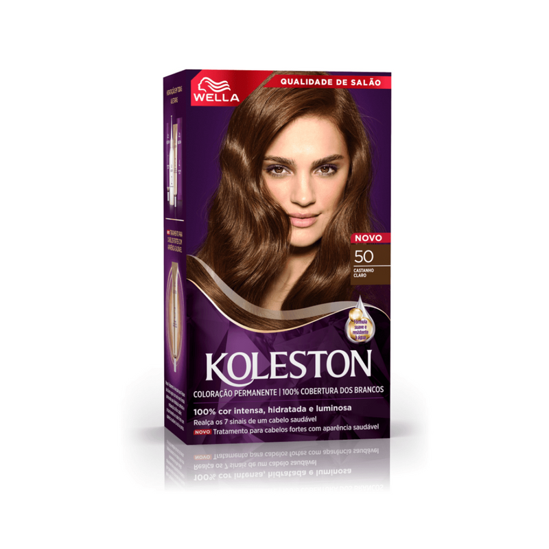 Tintura Koleston Castanho Claro 50