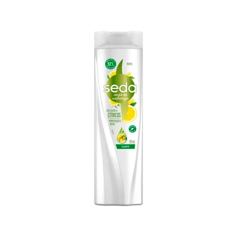 Shampoo Seda Joias Da Natureza Chá Verde E Cítricos 325ml