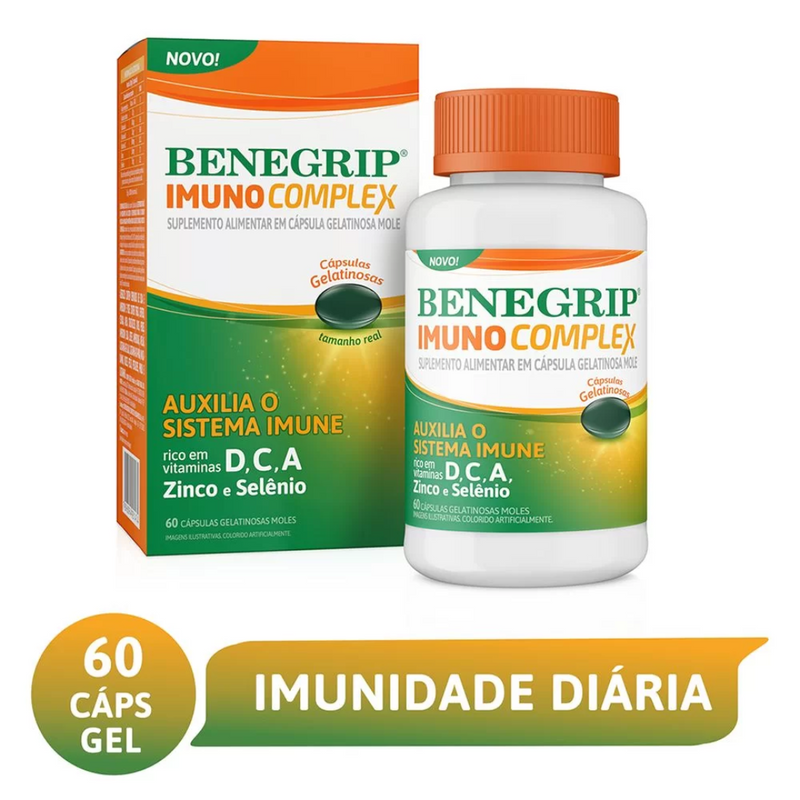 Benegrip Imuno Complex 60 Capsulas