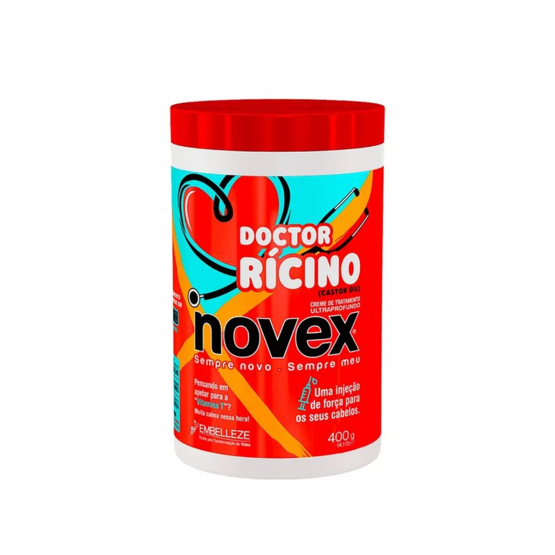 Máscara Capilar De Tratamento Novex Doctor Rícino 400g