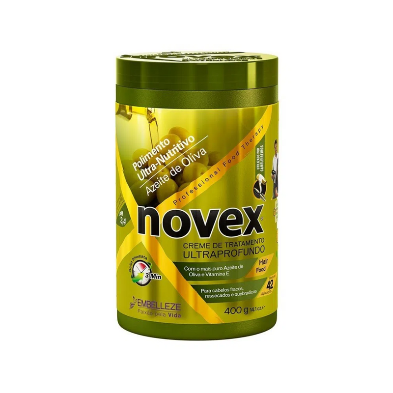 Máscara Capilar De Tratamento Novex Azeite De Oliva 400g