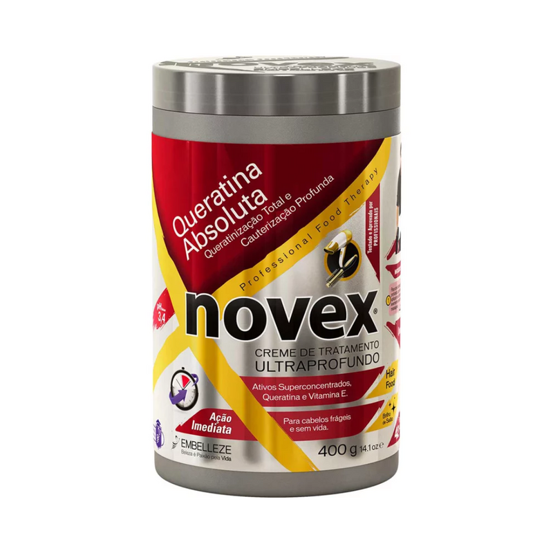Creme de tratamento novex queratina absoluta com 400g