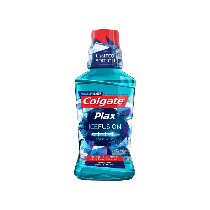 Enxaguante Bucal Colgate Plax Ice Fusion Cold Mint 250ml