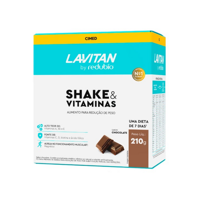 Shake & Vitaminas Lavitan by Redubío Chocolate 210g
