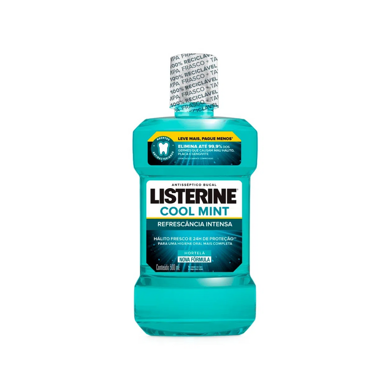Antisséptico Bucal Listerine Cool Mint 500ml