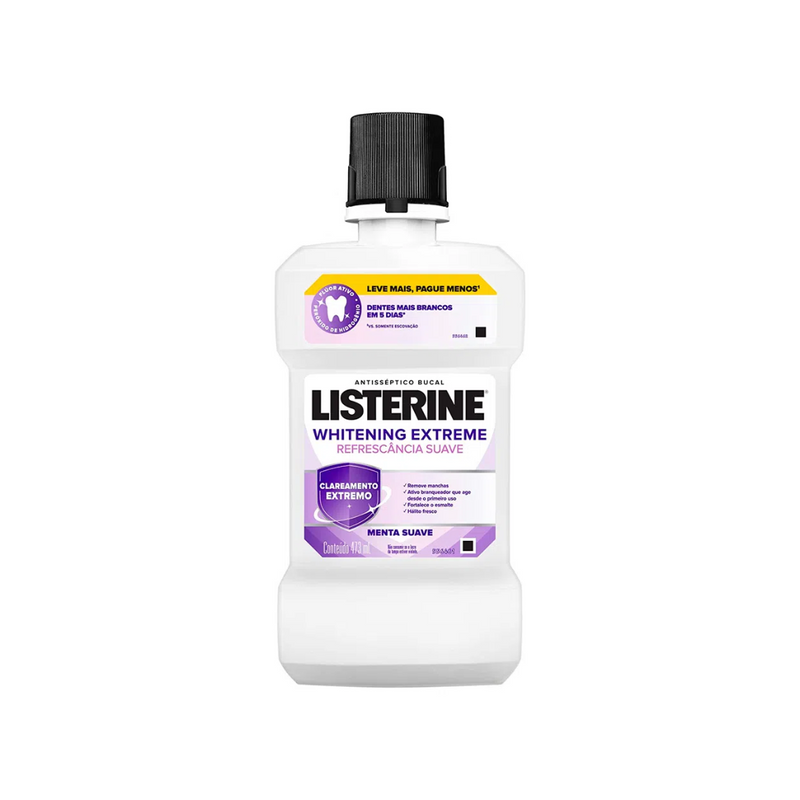 Enxaguatório Bucal Listerine Whitening Extreme 473 ml