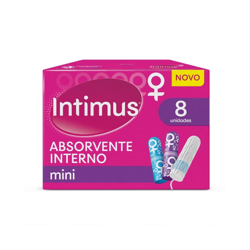 Absorvente Interno Intimus Mini 8 Unidades