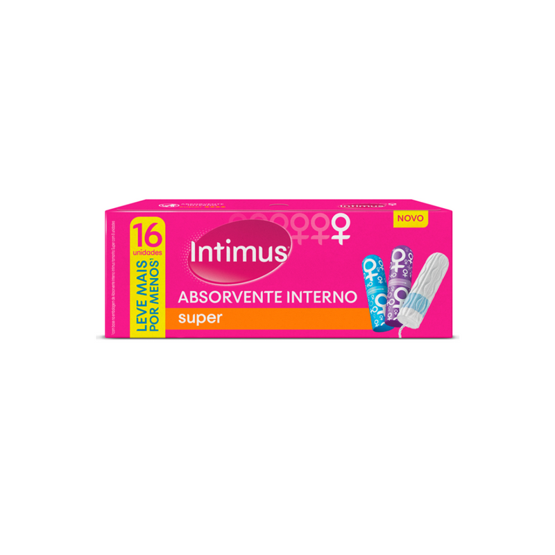 Absorvente Interno Intimus Super 16 unidades