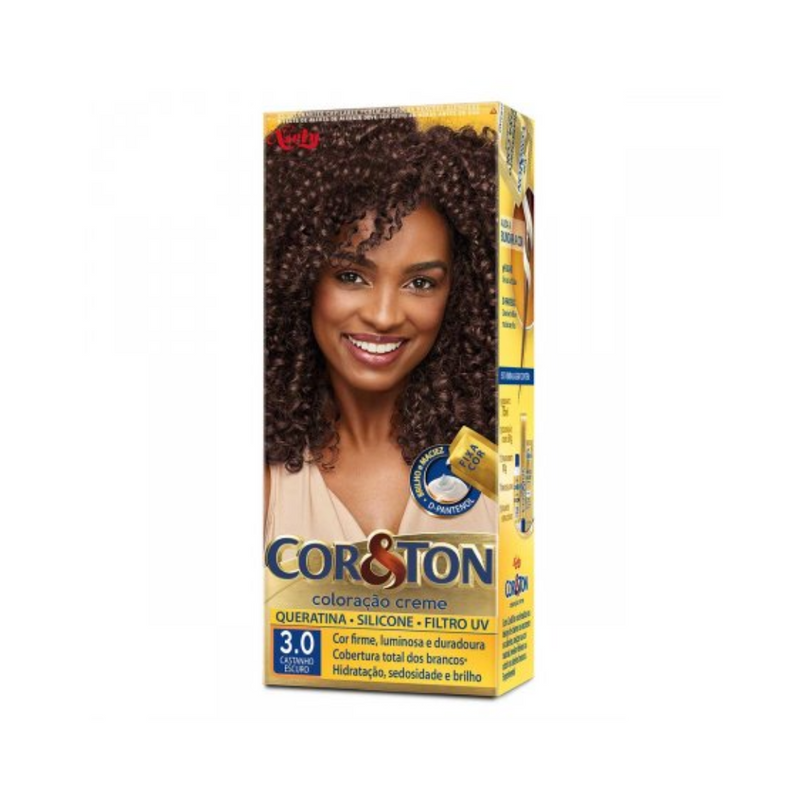Tintura Cor&Ton Niely 3.0 Castanho Escuro