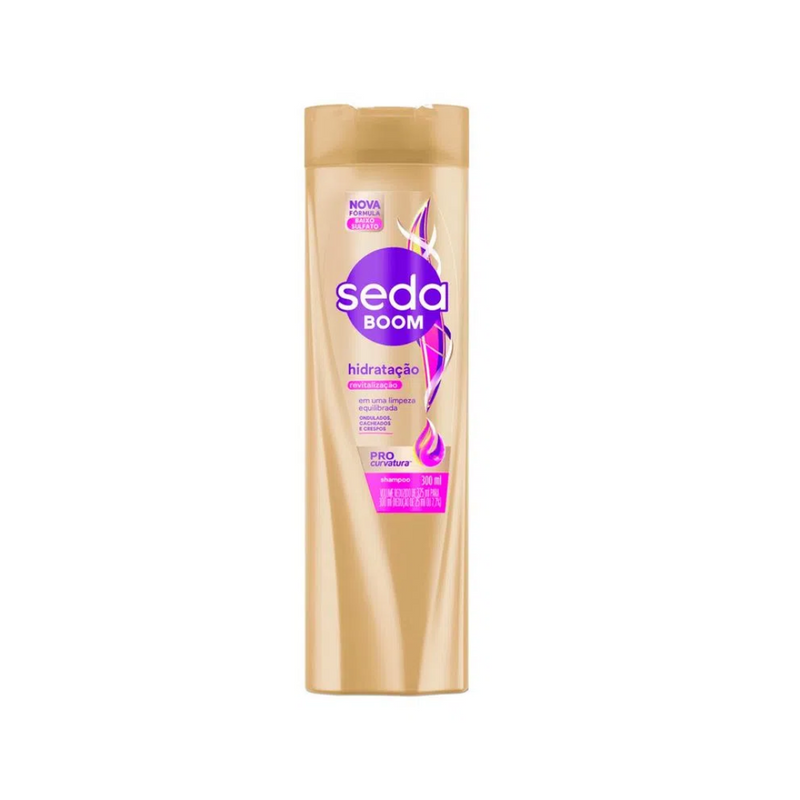 Shampoo Seda Boom Pro Curvatura Revitalização 300ml