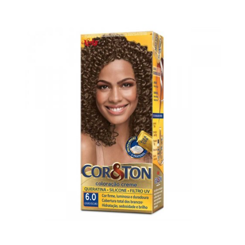 Tintura Cor&Ton Niely 6.0 Louro Escuro
