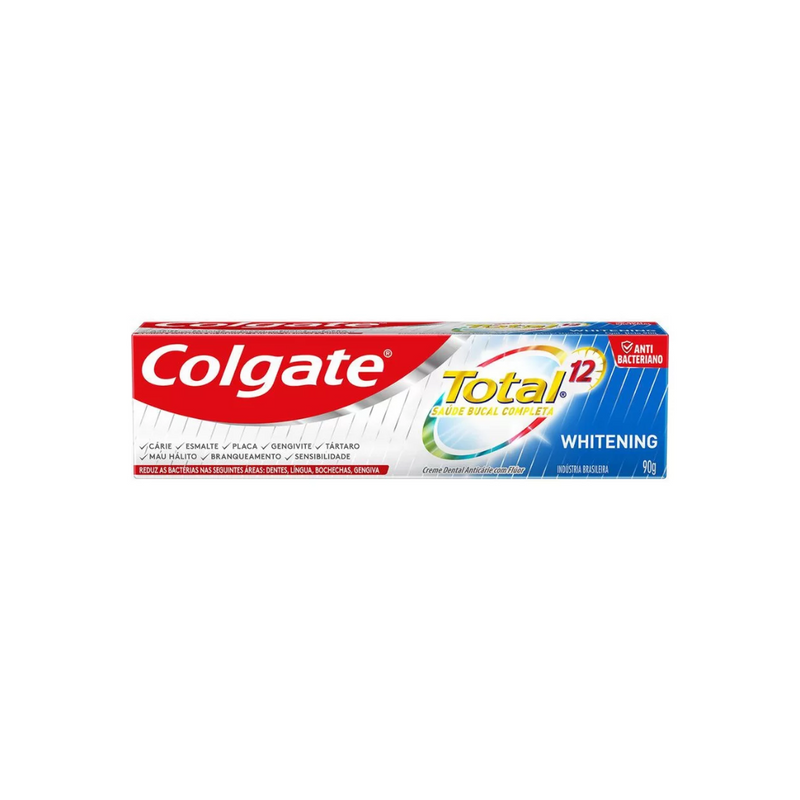 Creme Dental Colgate Total 12 Whitening Gel 90g