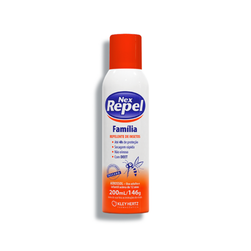 Repelente Nex Repel Família aerossol 200ml