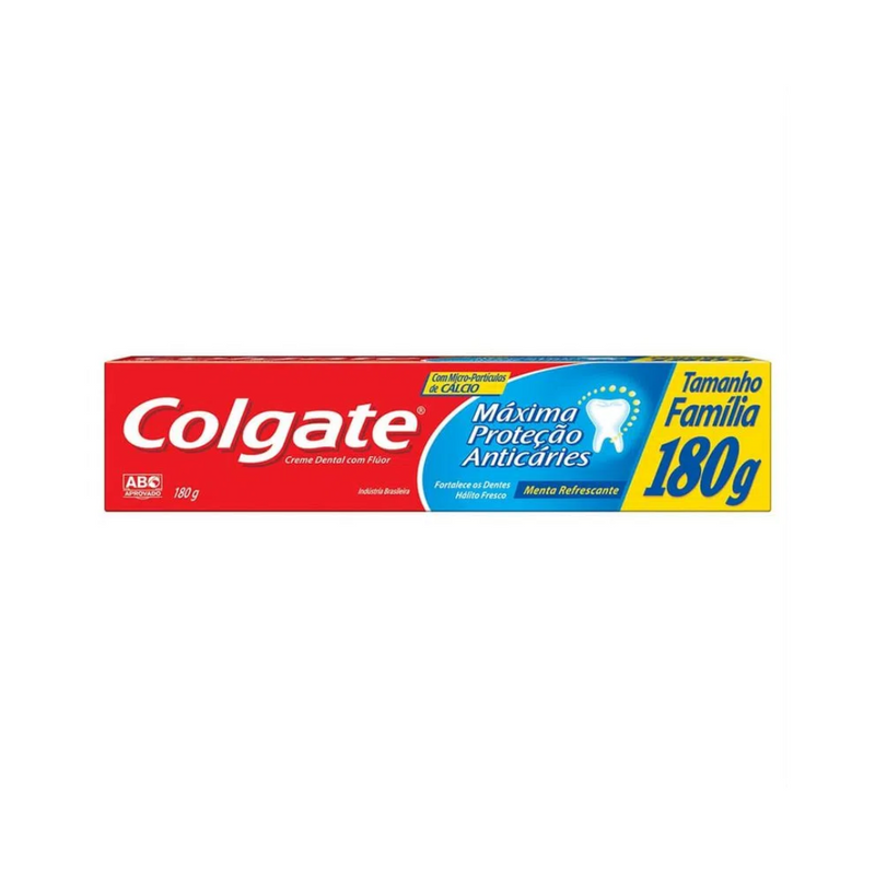 Creme Dental Colgate Máxima Proteção Anticárie 180g