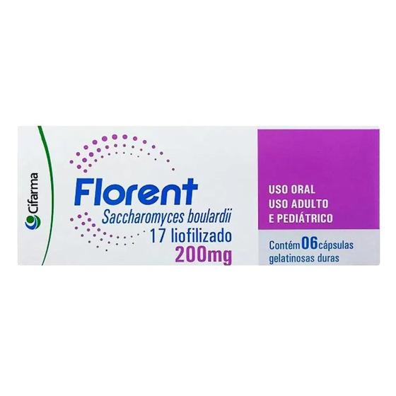Florent 200mg 6 Cápsulas