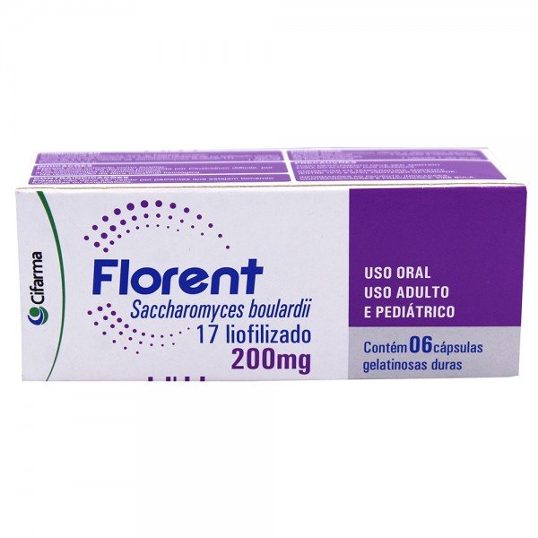 Florent 200mg 6 Cápsulas
