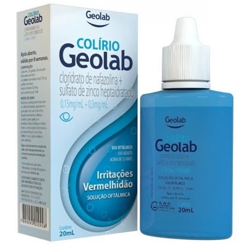 Colírio Geolab Solução Oftálmica 20ML