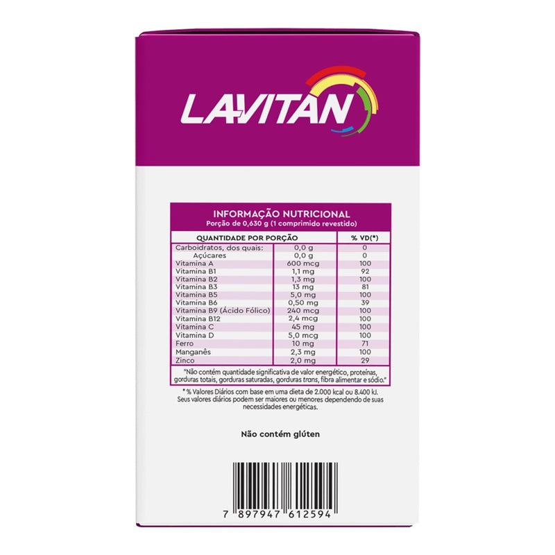 Lavitan a-z mulher 90 comprimidos - Suplemento vitamínico