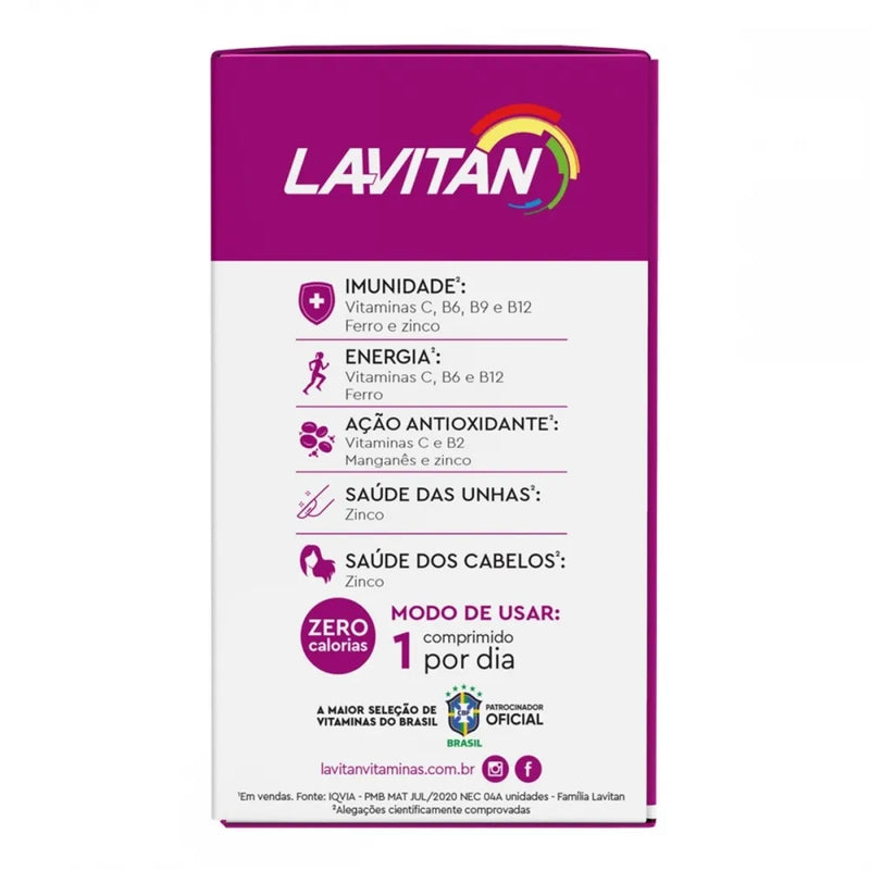 Lavitan a-z mulher 90 comprimidos - Suplemento vitamínico