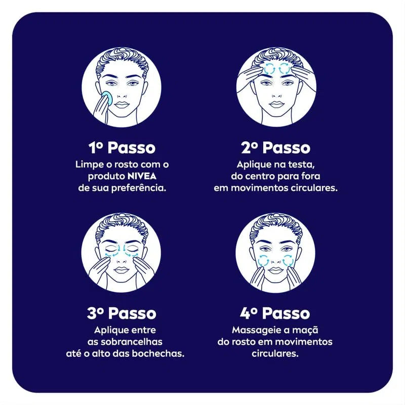 Creme Facial Anti-Idade Nivea Noturno 100g